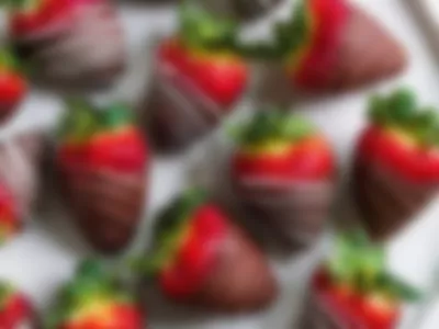 strawberries in chocolate by JuliaQueenn