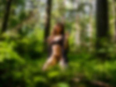 My beautiful body in the forest by elizaroxe