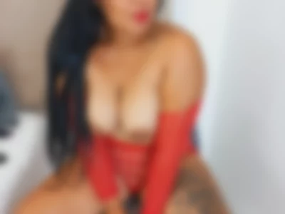 your girl in hot red 😈🥵 by Mia Mendoza