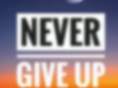 never give up by aprildakota