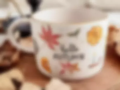 super cute mug with autumn motif by NinaFlawlees