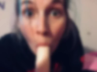 POV dildo BJ by sarawrd