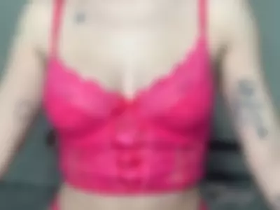 Amethyst  Aura (Amxthystt) - Hot Pink Lingerie on Camsoda 