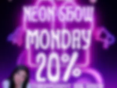 neon show day monday by AnahiCurlie