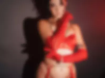 Sexy red lingerie by Antonella-Grayy
