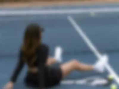 Tennis Court Tease by SweetcassieJxo