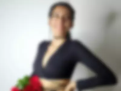 Kim and roses! by KIMA