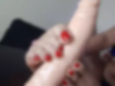 Feet nails Red by monica-walkert