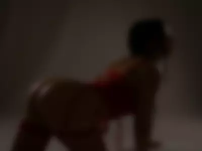 Sweet megara in red lingerie by megara-x