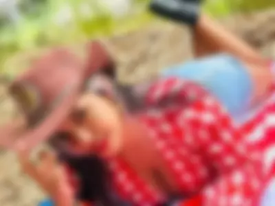 Cowgirl in Red, White & Wild 💄🇺🇸🐎🔥 by bonniebad