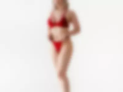 Sexual red lingerie by Carrie-Foster