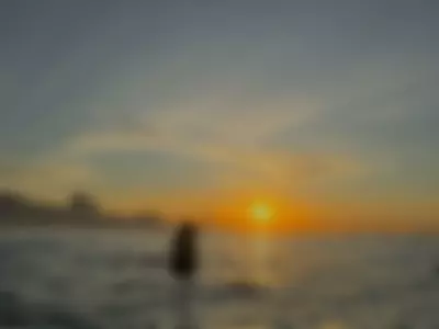 Sun and waves by Kate Sunder