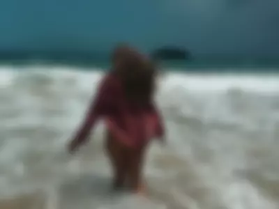 on the beach in a swimsuit by Kelly-Hardy