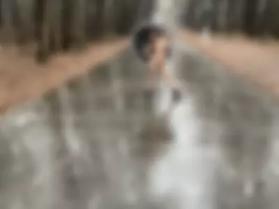 I'm waiting for you in the rain to dance with the water drops by EasyAcee