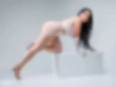 sexy white lenceria SElene by SeleneCarter