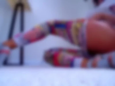 Cartoon leggings by Adrianna Katenveau
