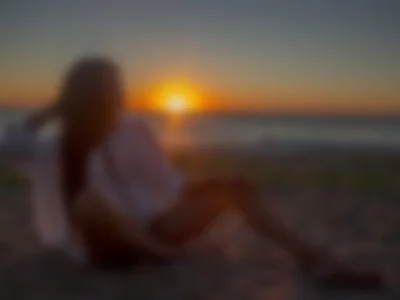 Sunset on the beach by 1good-girl