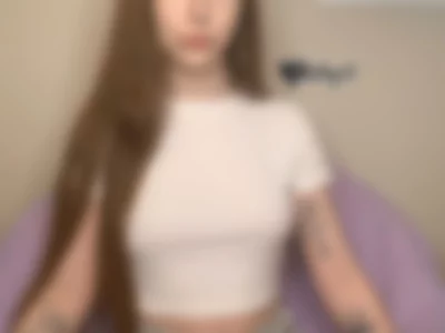 Amethyst  Aura (Amxthystt) - White Crop Top on Camsoda 