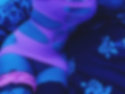 Naughty black light lingerie by Roxyluvv23