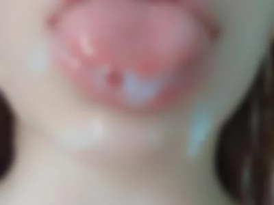 sperm on my face, boobs and pussy by Yummy_Girl