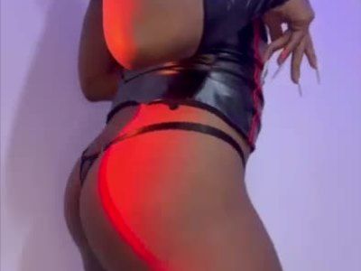 Sexy dance in leather lingerie by AMBER