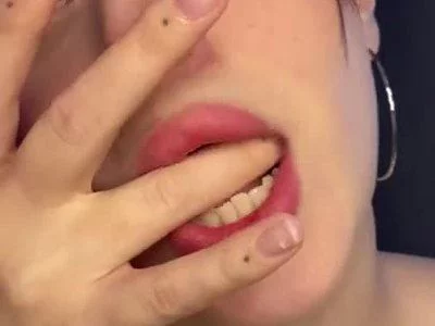 Tara-Conors - Sucking and licking fingers on Camsoda 