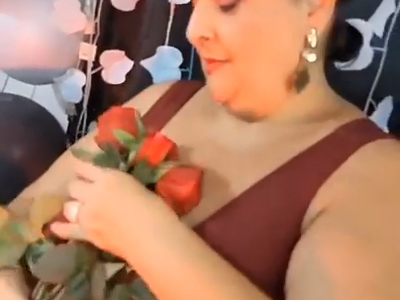 bbw madura sexy like a flower by salome