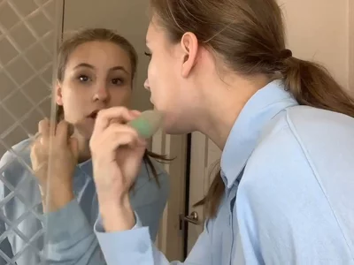 Doing My makeup by Stacy