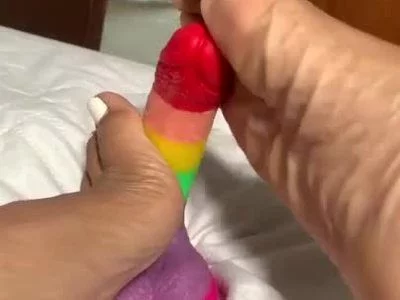 DELICIOUS FOOT JOB by violettsnake