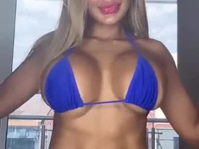 Sexy striptease of tits by Mia wilddoll