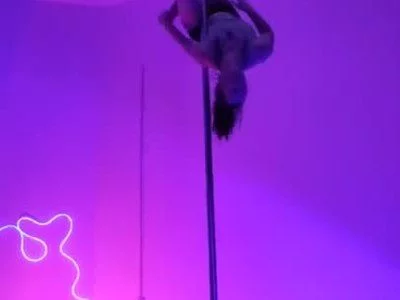 my training on the pole by SashaAmber