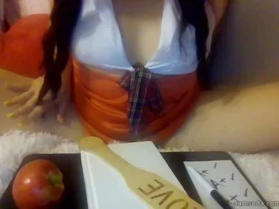 Teacher Welcomes Her Students To Her Naughty Slutty Class And Eats Her Apple Riding Your Cock by lovedollsara