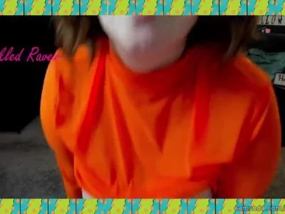 help me solve this mystery, Halloween cosplay masterbation video by itsfreckless