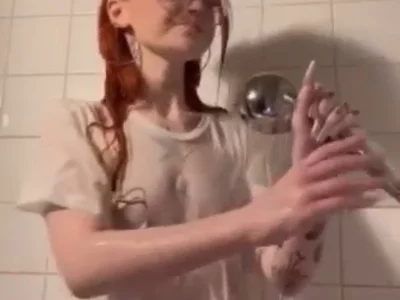 redheadredemption (Redandghost) - Shower on Camsoda 