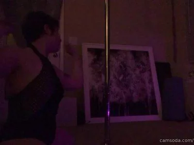 Pole dancing at home by fairlyfairyfeet