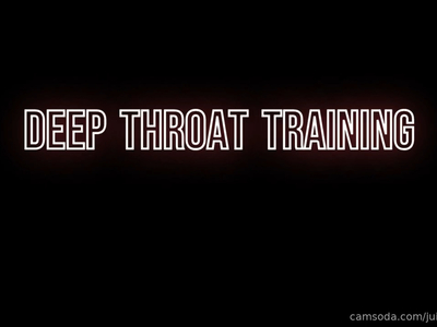 Deep throat training