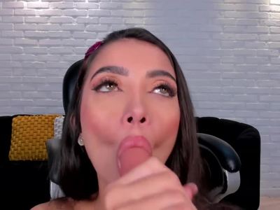 😋Delicious Blowjob🍆 by Valeria Velvet