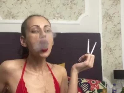 5 cigarette same time by Vivian-Cross