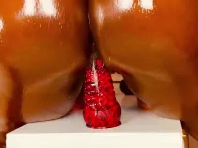 Bouncing on my Octopus Dildo💦💦💦 by Assiology