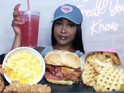 Chick-Fil-A Mukbang by blasiancameleon