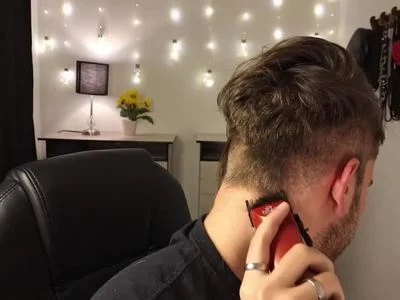 Trimming my hair p2 by Jesus