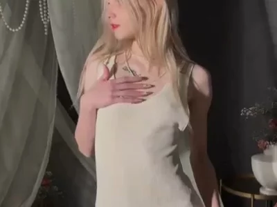 in a white dress by AfraGane