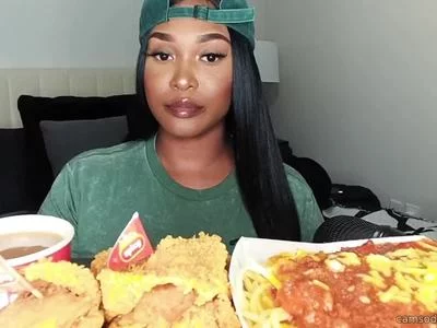 Jollibee Mukbang by blasiancameleon