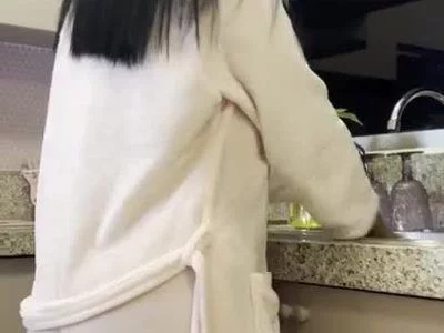 playing in the kitchen by CristalJade