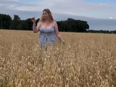 beauty in a wheat field by JessikaDaniels