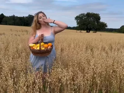 girl in the field by JessikaDaniels