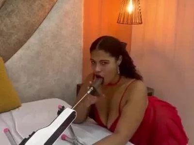 sucking dick in my fuck machine by Laila-Cairo