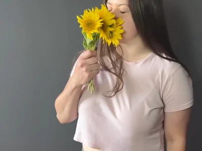 in a dance with sunflowers by MavkaCute