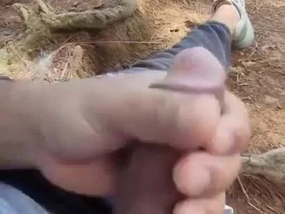 handjob in the forest by Arturguy01
