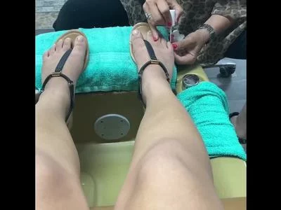Pedicure part 2  by dreamgirl31